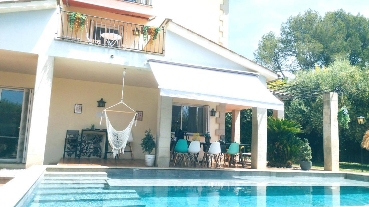 Les Canyes Cottage, Private Villa Resort Piera Esterno foto