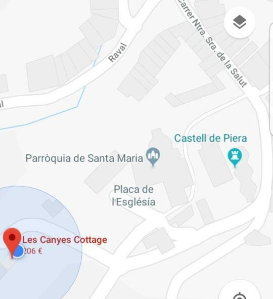 Les Canyes Cottage, Private Villa Resort Piera Esterno foto