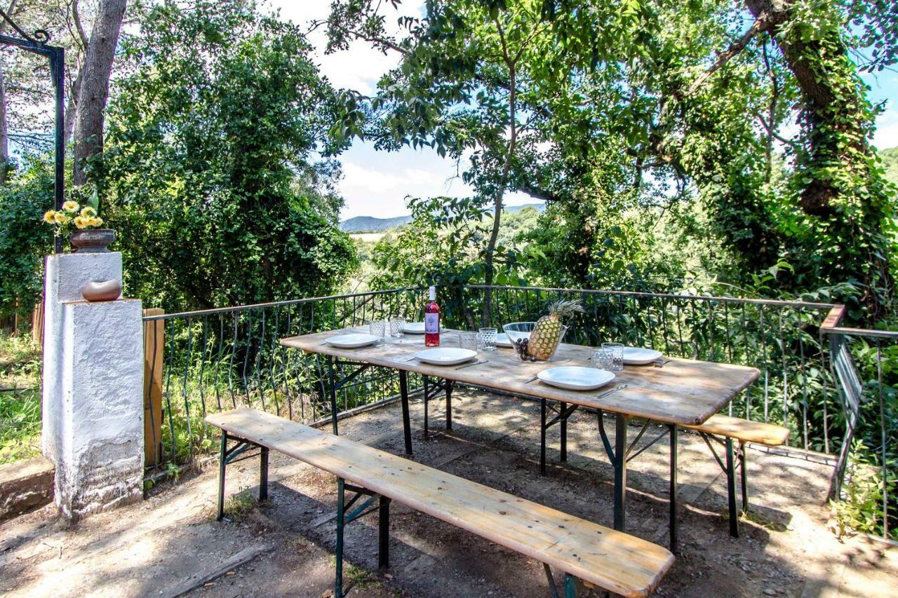 Les Canyes Cottage, Private Villa Resort Piera Esterno foto