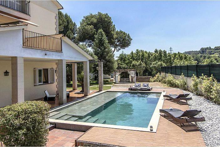 Les Canyes Cottage, Private Villa Resort Piera Esterno foto